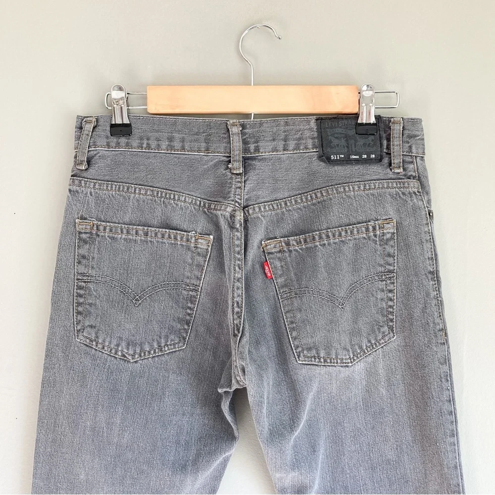 Levi’s Gray 511 Skinny Jeans